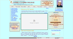 Desktop Screenshot of igcollege.org