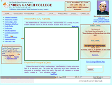 Tablet Screenshot of igcollege.org